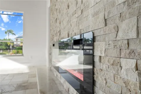 a bathroom with shower