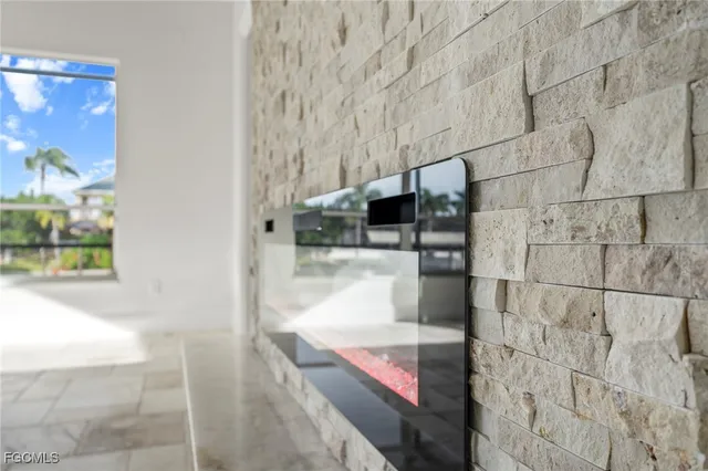 a bathroom with shower