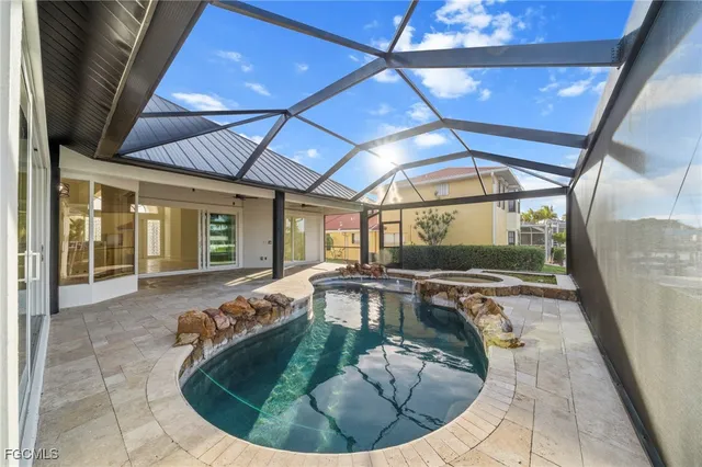 a view of a balcony with city view