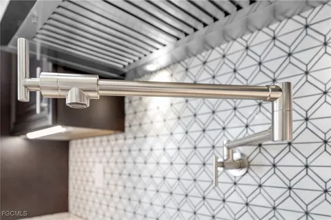 a close view of appliances