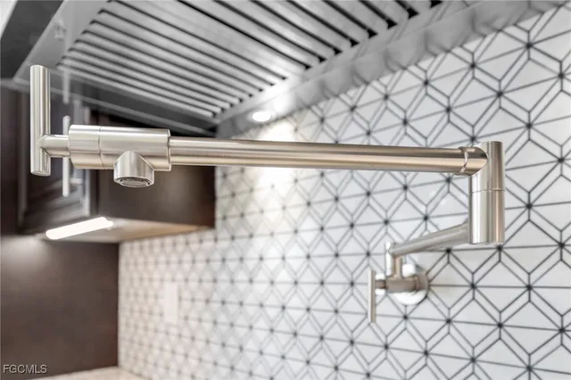 a close view of appliances