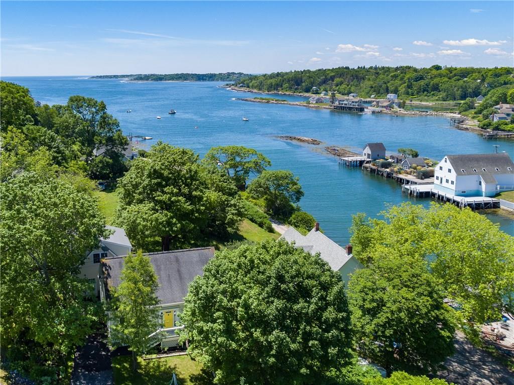 60 Lowells Cove Road Orrs Island, ME 04066 - Photo 1 of 27 The yellow door marks the location...