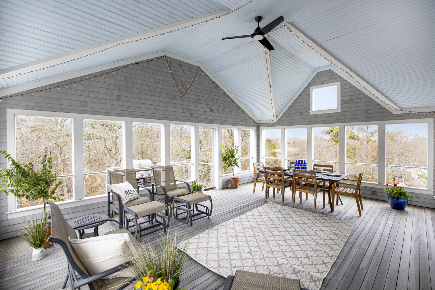 18 Snow Shore Road Orleans, MA 02653 - Photo 26 of 61 a living room with furniture and a wooden floor