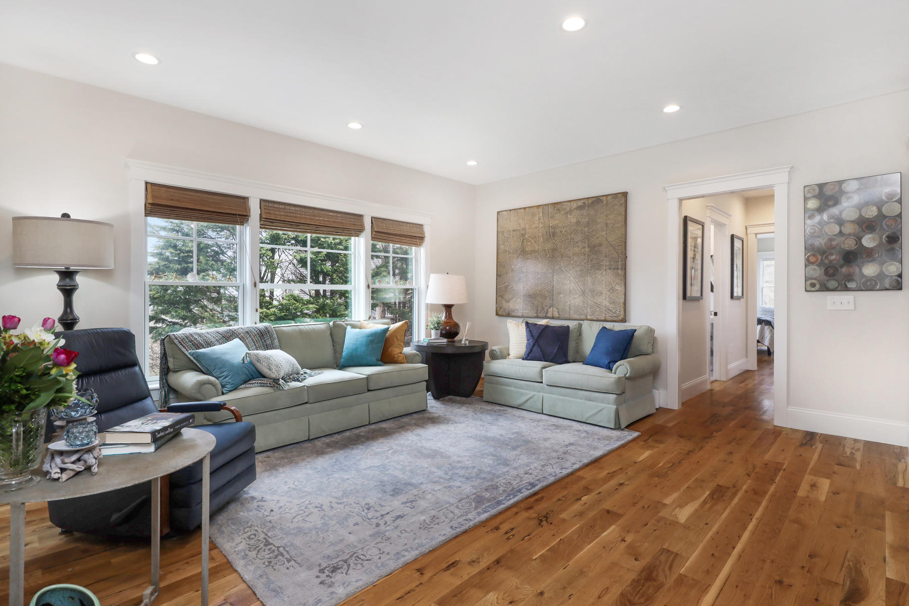 18 Snow Shore Road Orleans, MA 02653 - Photo 42 of 61 a living room with furniture and a large window