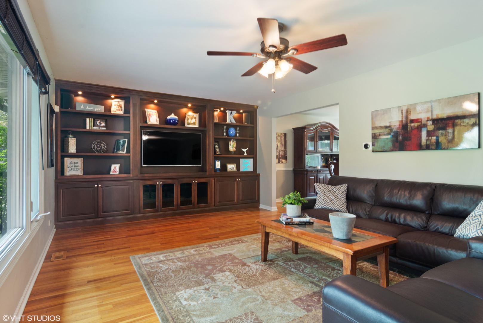 4 Burning Tree Road Rolling Meadows, IL 60008 - Photo 14 of 31 a living room with furniture and a flat screen tv