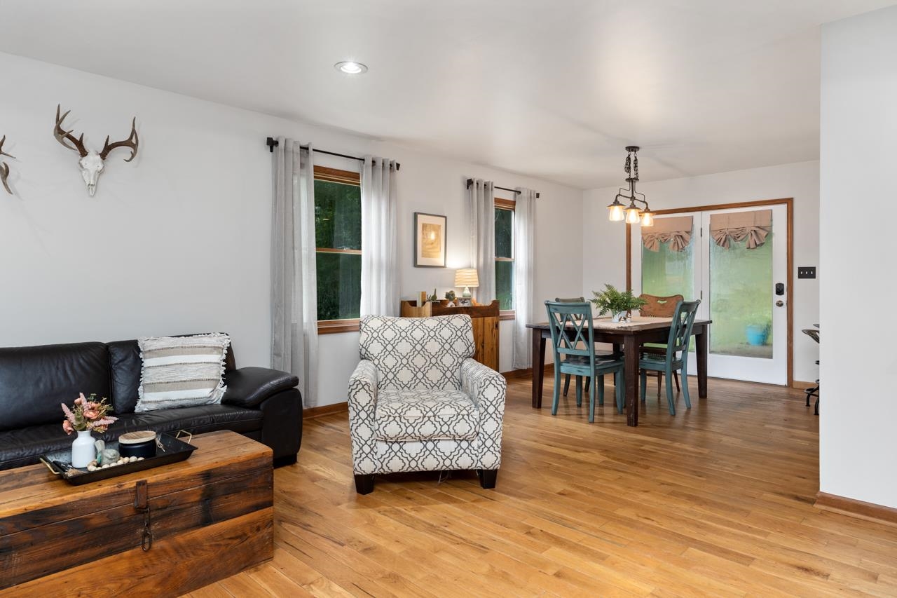 2151 Stagebridge Road Lovingston, VA 22949 - Photo 8 of 51 a living room with furniture and a wooden floor