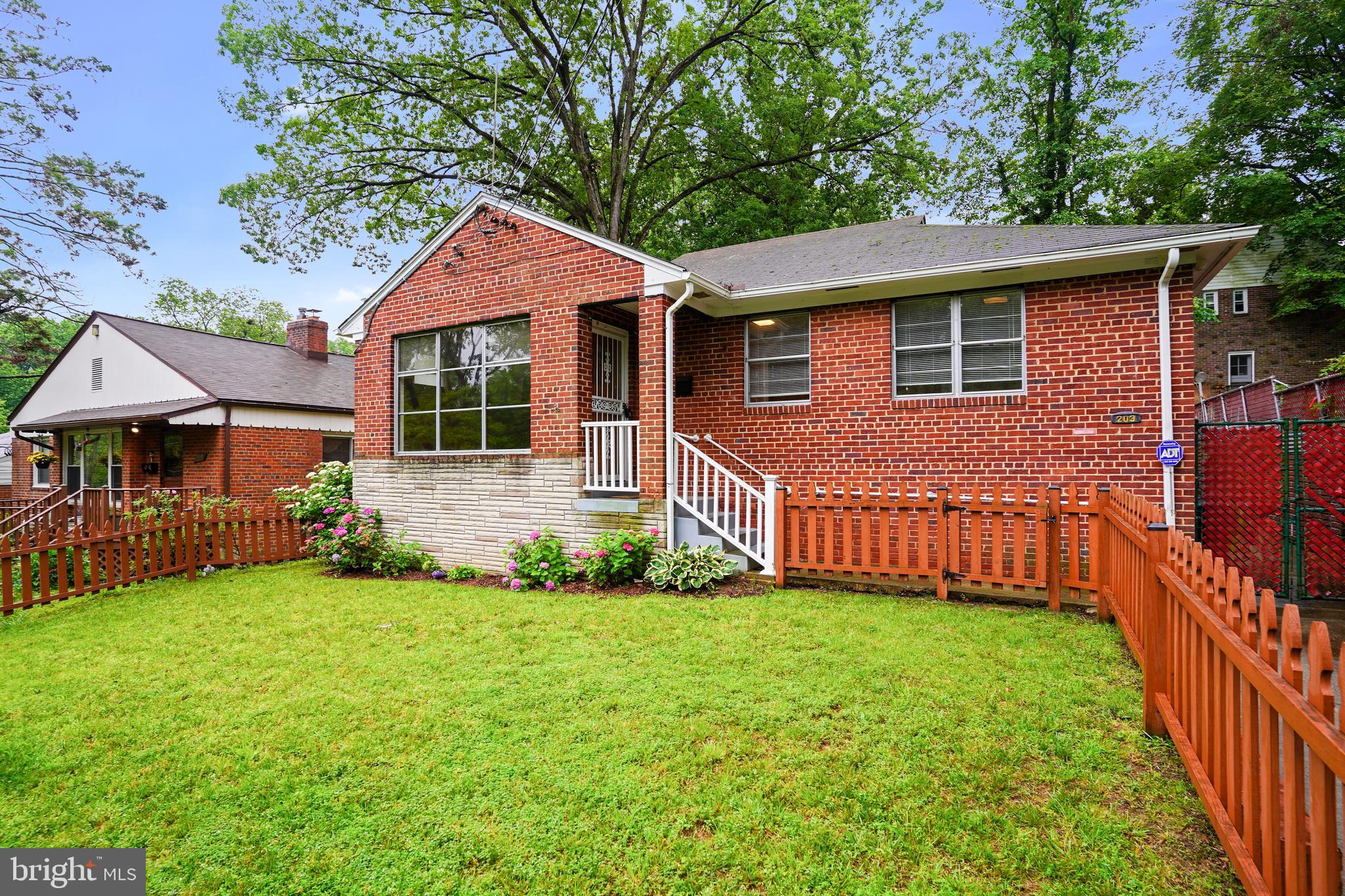 203 East Schuyler Road Silver Spring, MD 20901 - Photo 1 of 37 Brick two-level in Highland View!