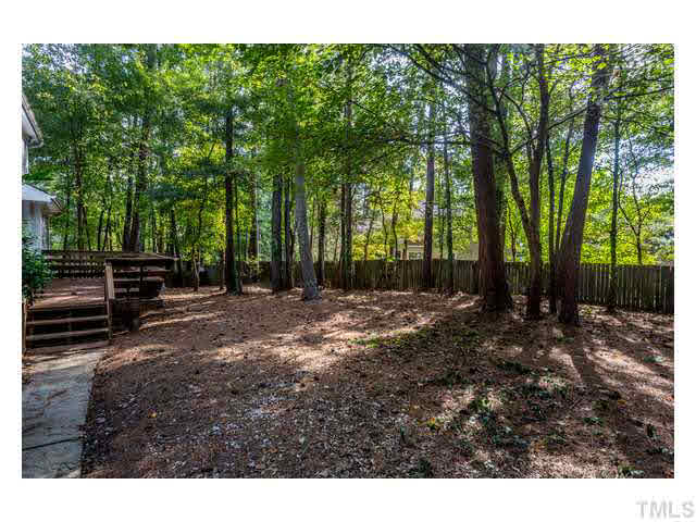 8205 Holly Berry Court Raleigh, NC 27615 - Photo 24 of 24 a view of outdoor space with deck and trees