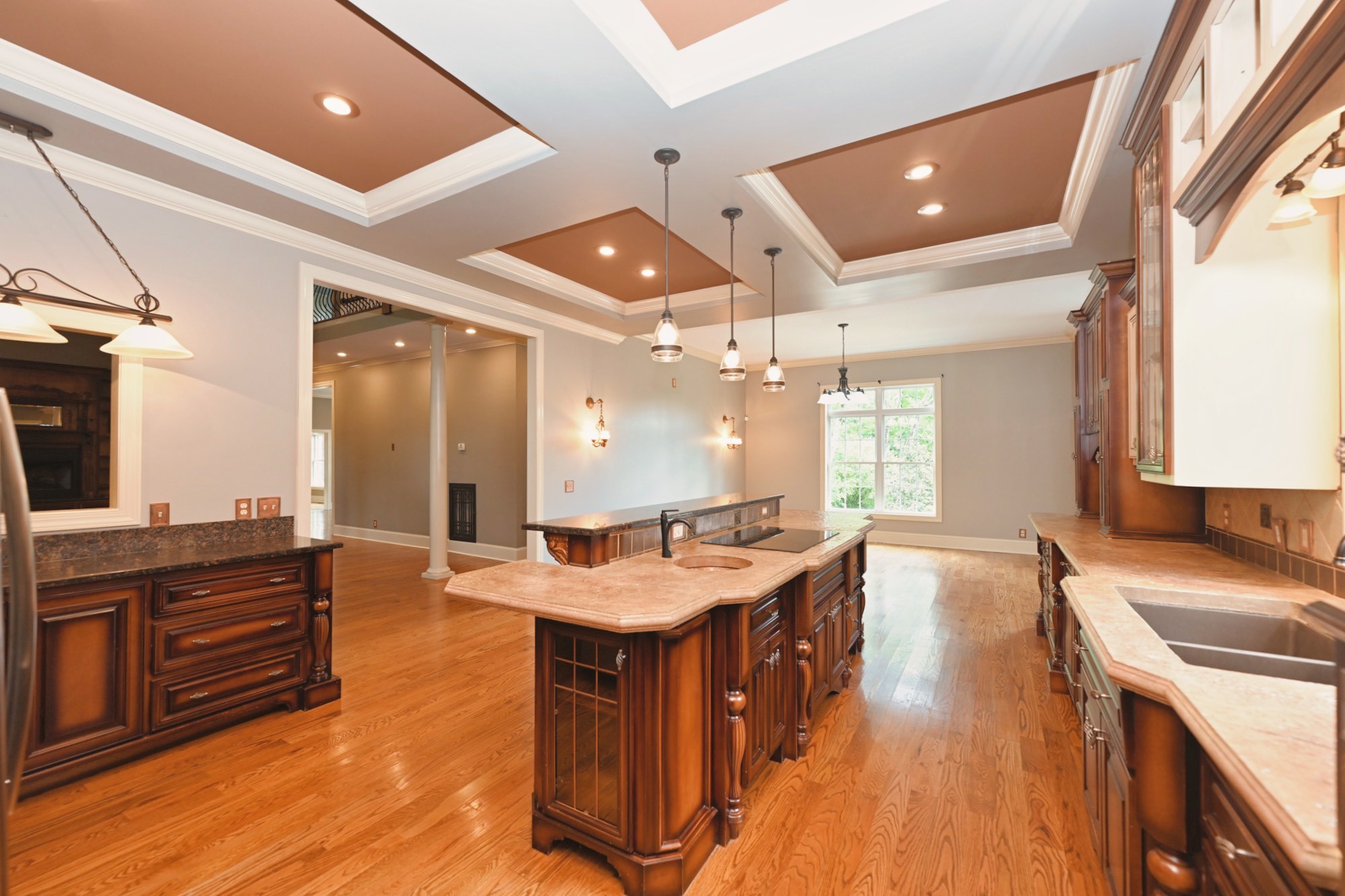 125 Happy Hollow Road Goodlettsville, TN 37072 - Photo 18 of 92 a large kitchen with kitchen island a large island in it