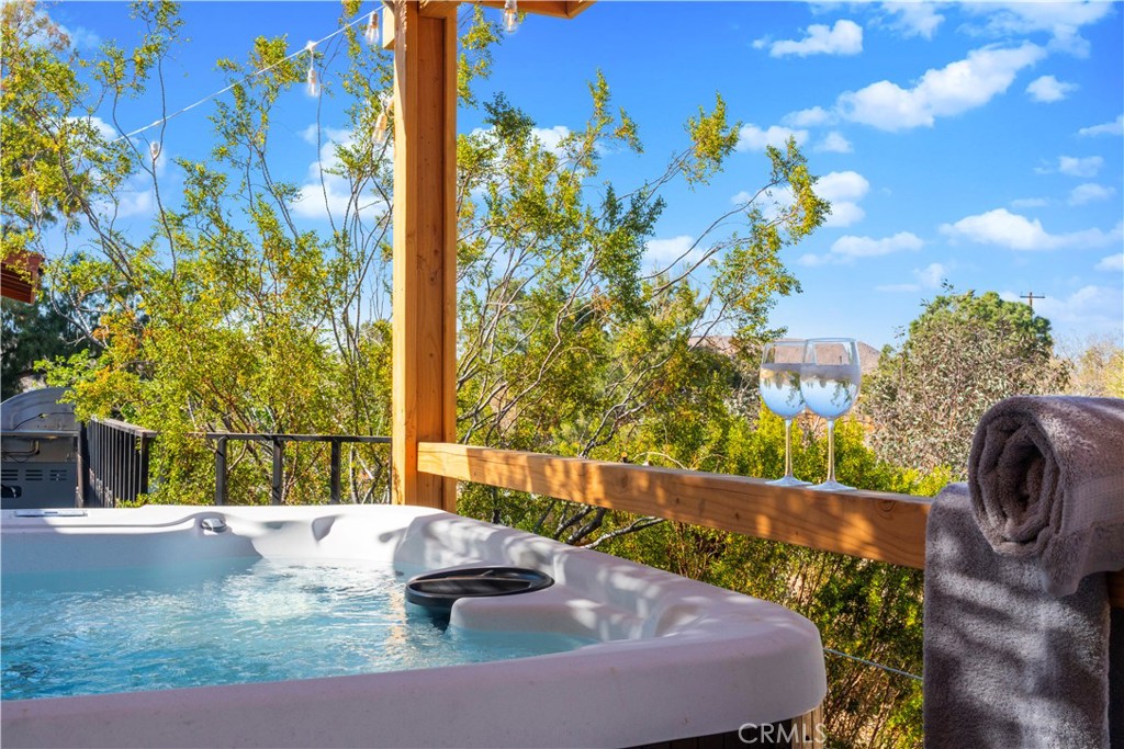 7071 Rubidoux Avenue Yucca Valley, CA 92284 - Photo 41 of 50 a view of a swimming pool with a patio