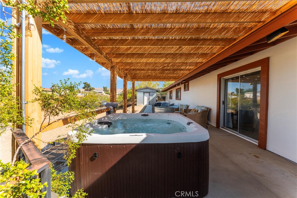 7071 Rubidoux Avenue Yucca Valley, CA 92284 - Photo 44 of 50 a view of swimming pool with seating space