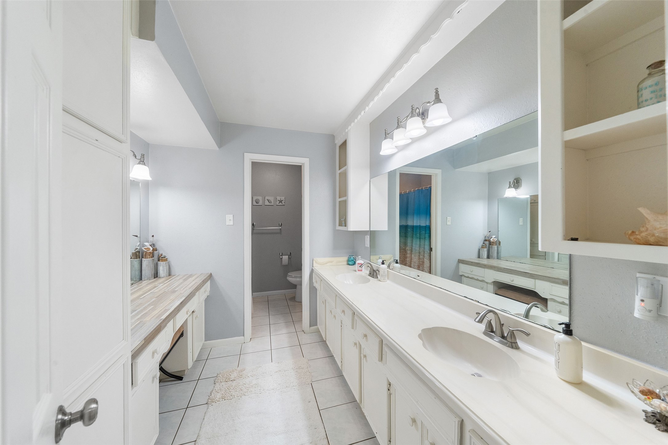 21348 Farm To Market 359 Hempstead, TX 77445 - Photo 21 of 48 a bathroom with a double vanity sink a mirror and a bathtub