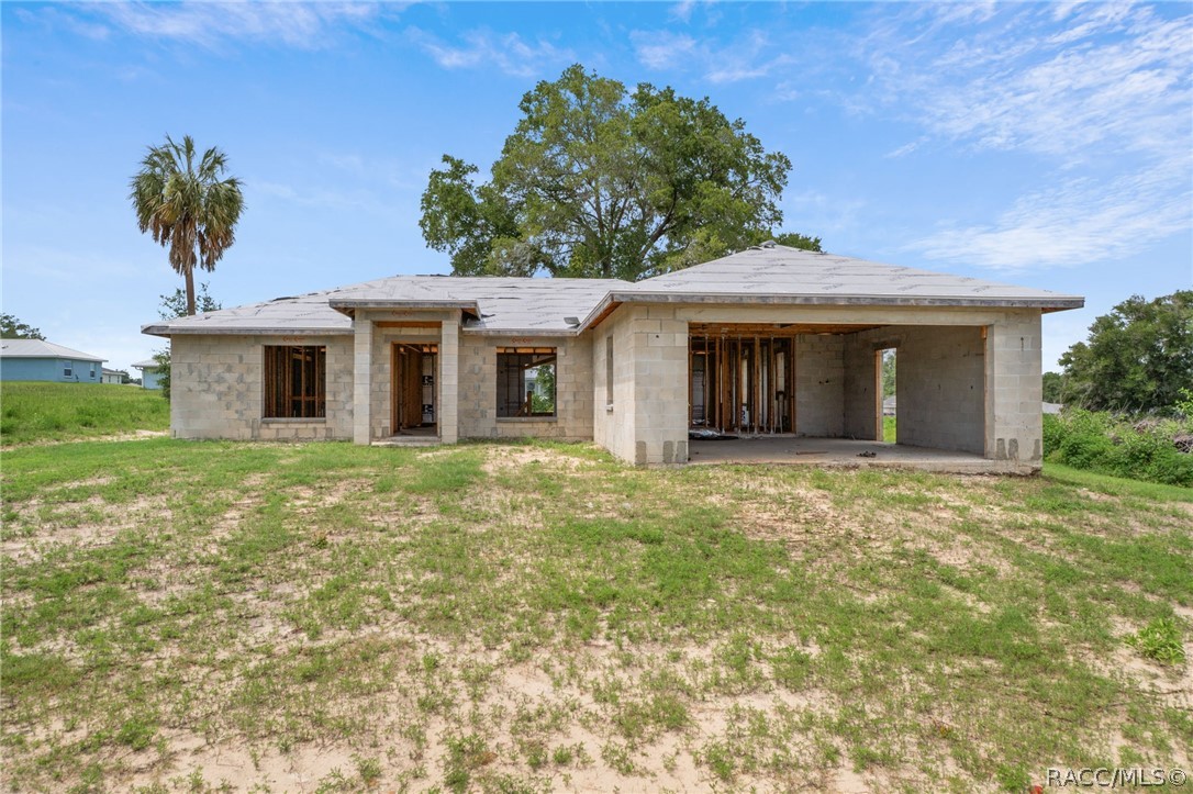 4525 East Rejoice Street Inverness, FL 34453 - Photo 1 of 32 front view of a house with a yard