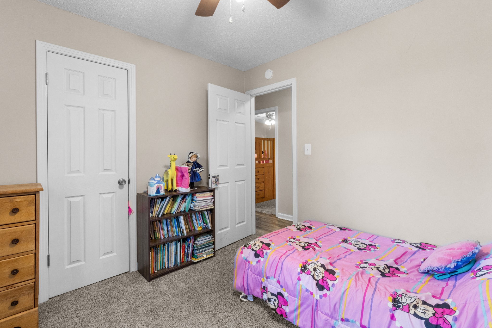 684 Dean Road Clarksville, TN 37040 - Photo 18 of 35 a bedroom with a bed and a closet