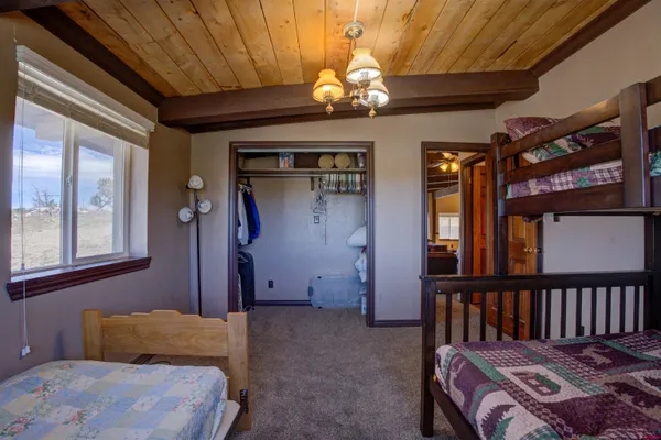 a room with musical instruments