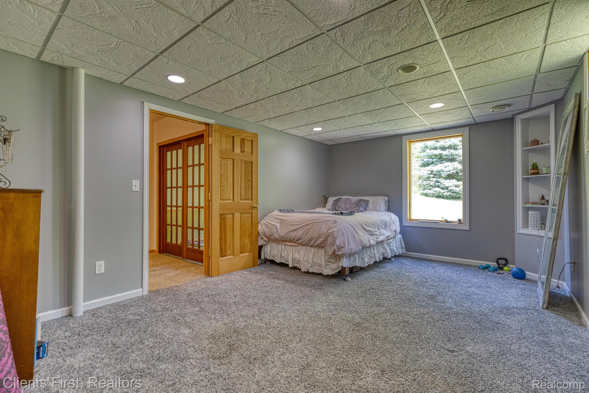 8130 Wiggins Road Howell, MI 48855 - Photo 46 of 87 Basement bedroom with walkin closet