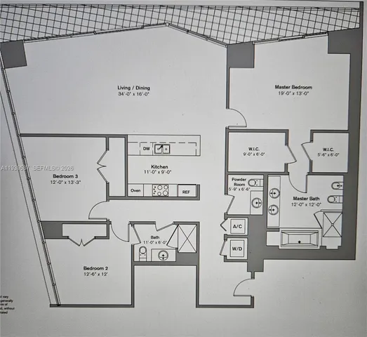 $7,000 | 465 Brickell Avenue, Unit 4301, Miami, FL 33131