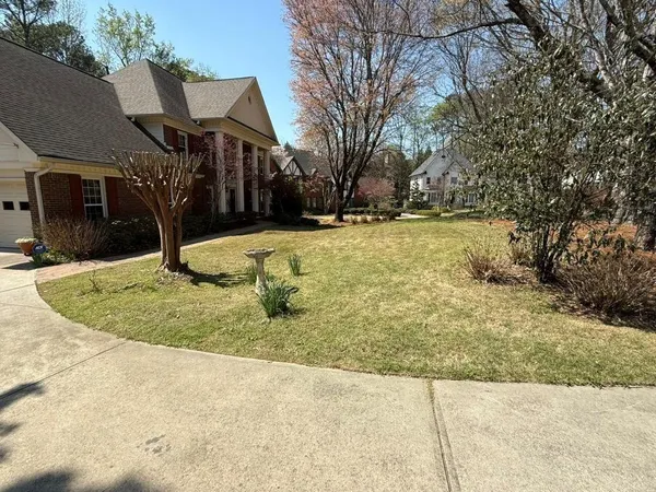 a view of outdoor space yard and swimming pool