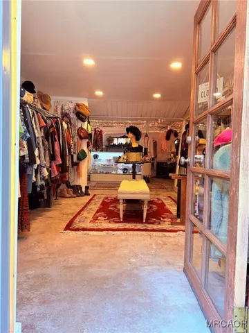 a building with trees in front of it