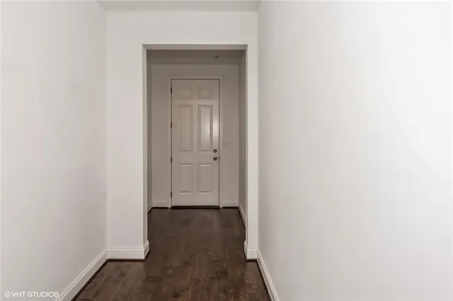 a view of front door