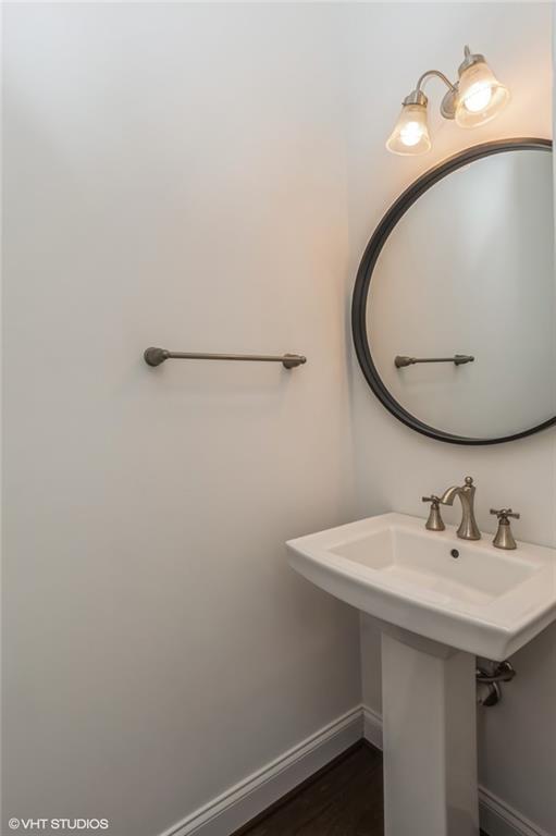 616 Gratitude Road Cranberry Township, PA 16066 - Photo 27 of 39 a bathroom with a sink and mirror