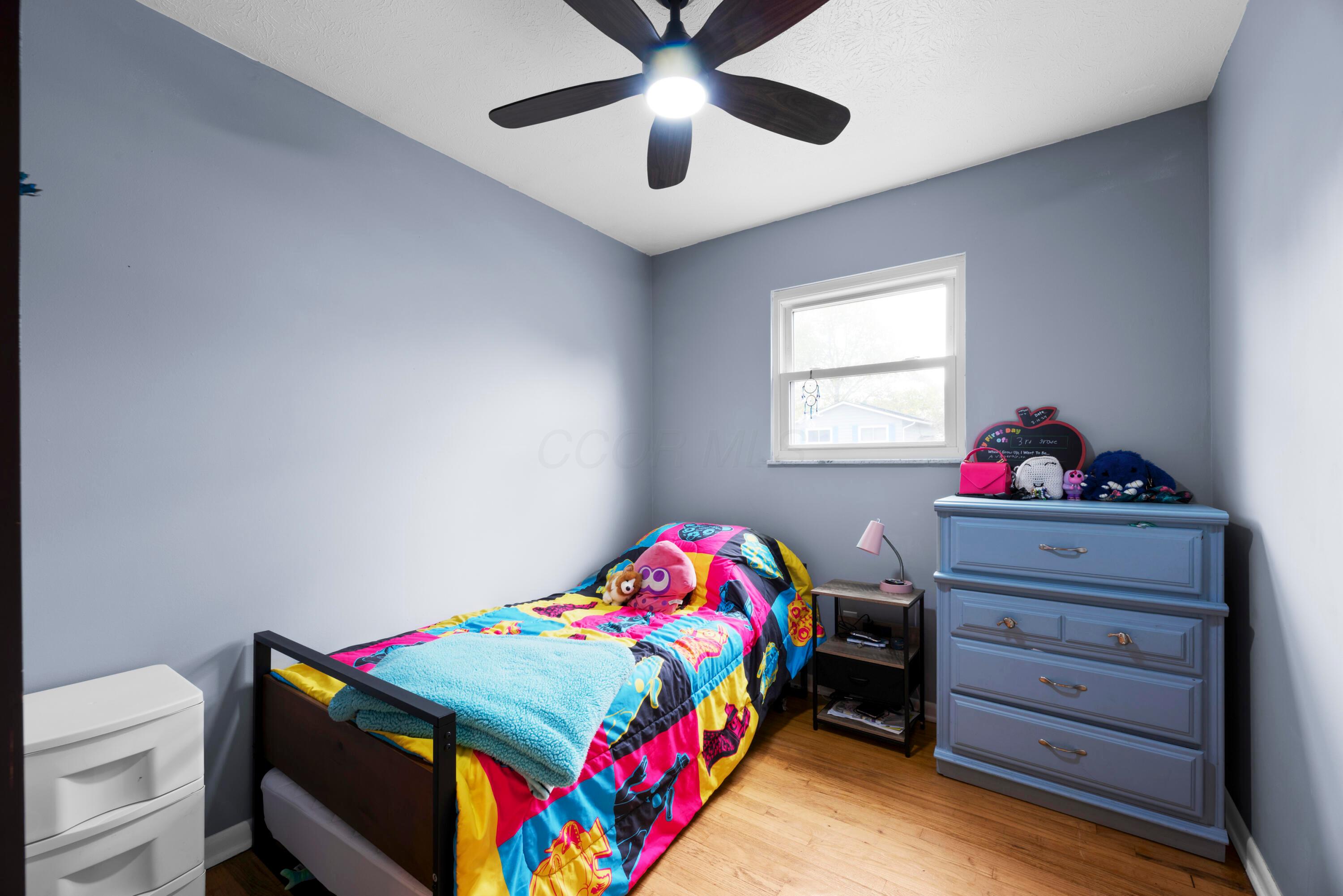 6001 Cairo Road Westerville, OH 43081 - Photo 19 of 41 The smallest bedroom that nevertheless easily accommodates a single bed, additional furniture, and has a good sized closet.