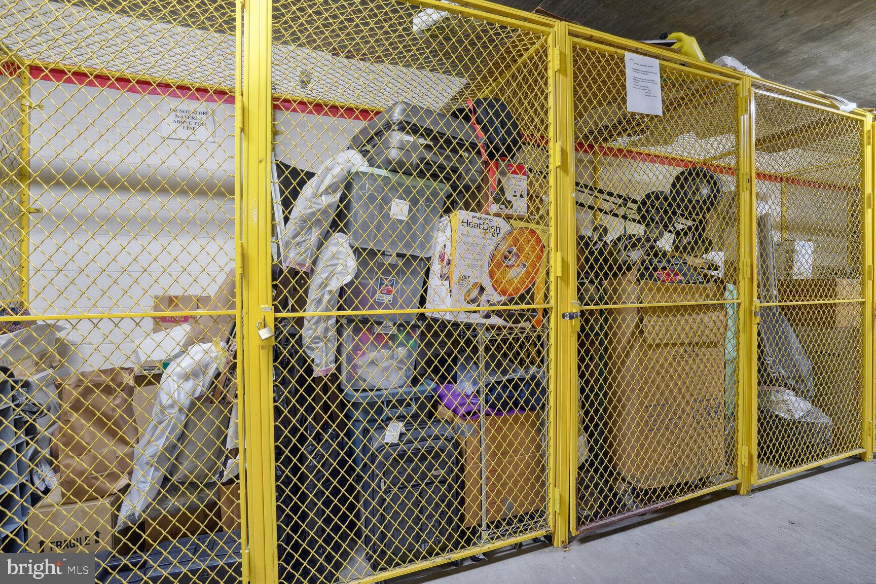 3600 South Glebe Road, Unit 815W Arlington, VA 22202 - Photo 18 of 27 Secured inside fobbed rm, & your lock on cage