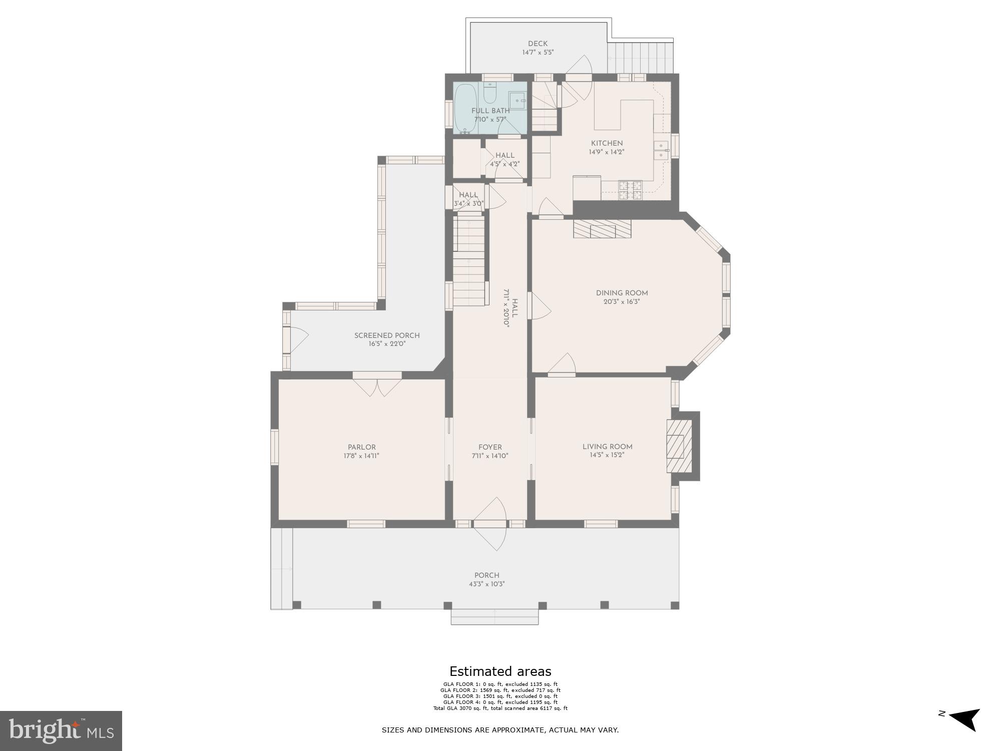 11 North Belle Grove Road Baltimore, MD 21228 - Photo 60 of 64 Floor Plan: Main Level