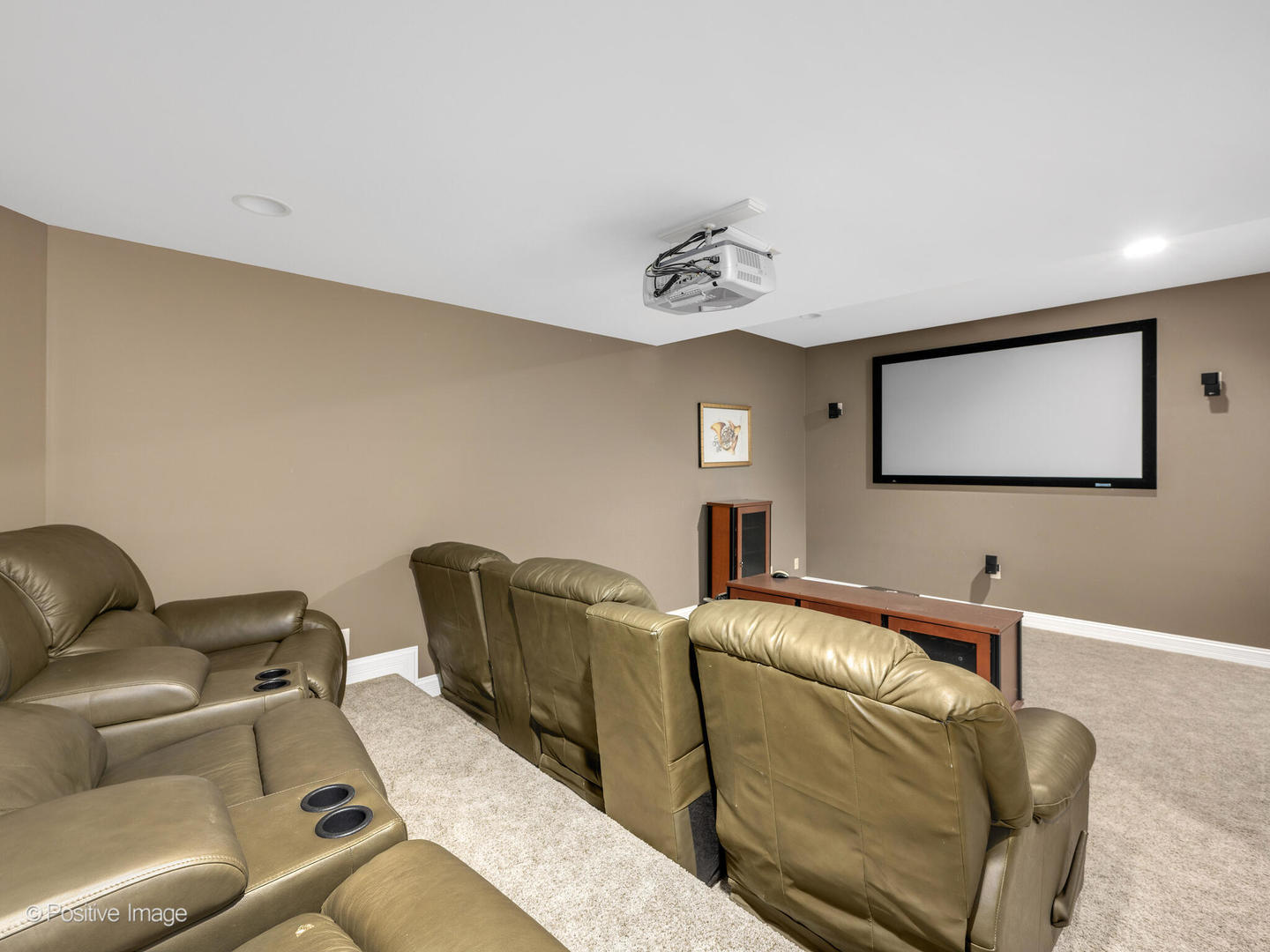 817 Lakeview Lane Burr Ridge, IL 60527 - Photo 55 of 69 a living room with furniture and a flat screen tv