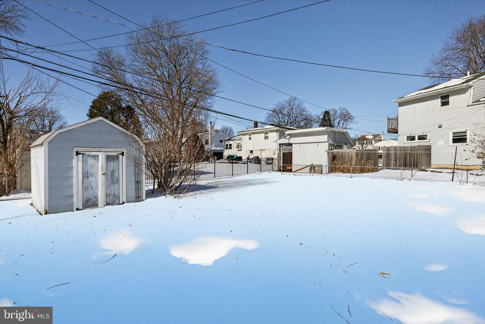 205 Willard Road Hatboro, PA 19040 - Photo 27 of 30 a view of a house with a snow