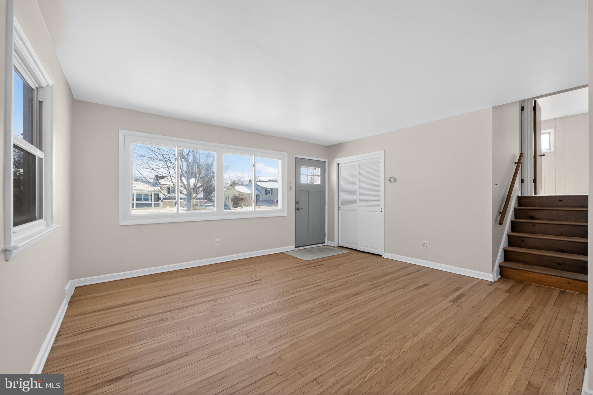 205 Willard Road Hatboro, PA 19040 - Photo 4 of 30 wooden floor in an empty room with a window