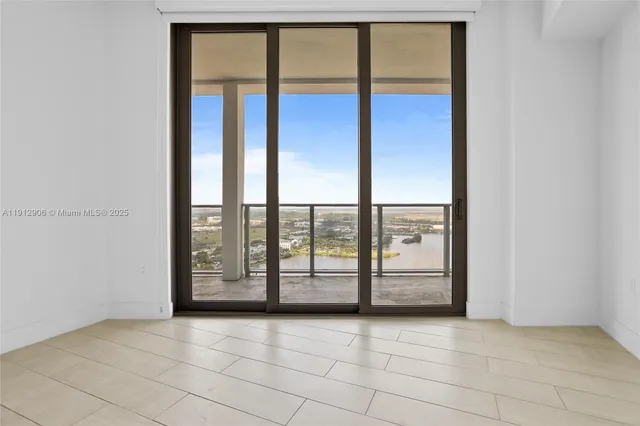 a view of city from balcony