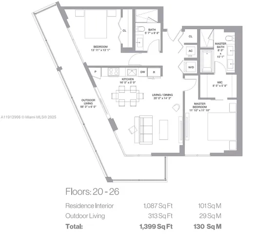 $580,000 | 2000 Metropica Way, Unit 2504, Sunrise, FL 33323