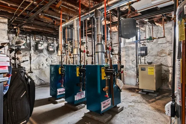 a view of storage and utility room