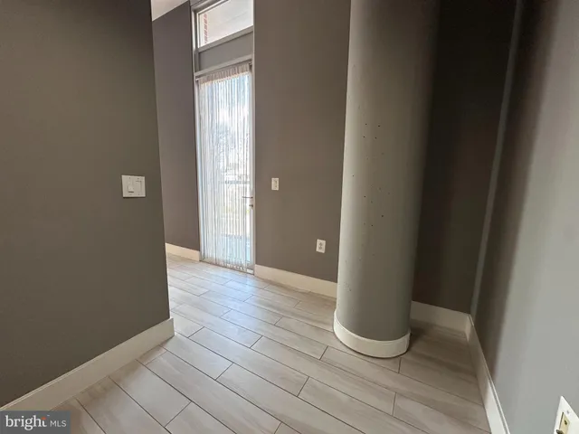 a view of a water fountain and a outdoor space