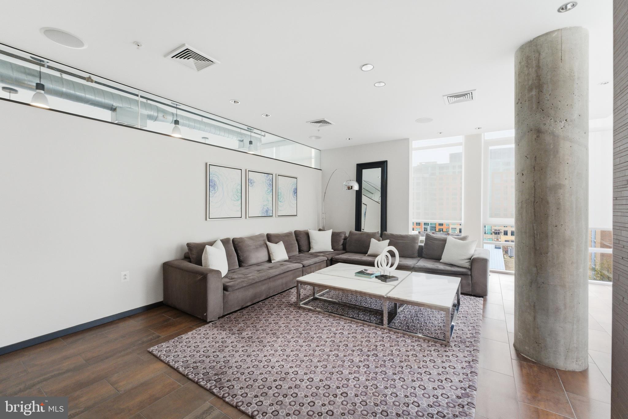 12025 New Dominion Parkway, Unit 103 Reston, VA 20190 - Photo 43 of 47 a living room with couches and a rug