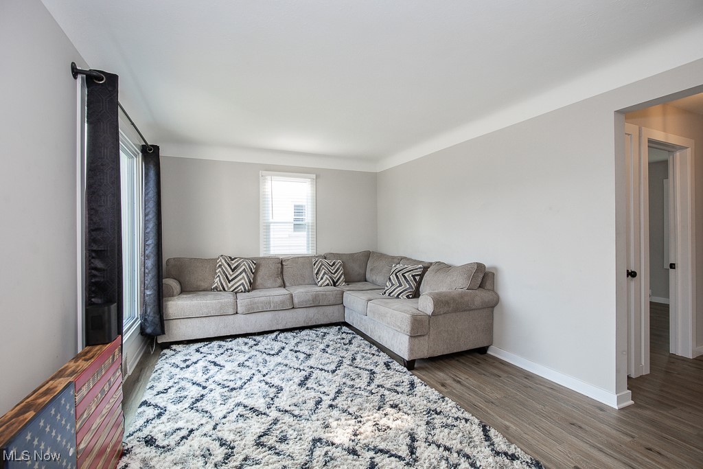 5607 Ridgewood Avenue Parma, OH 44129 - Photo 2 of 23 Living room featuring wood-type flooring