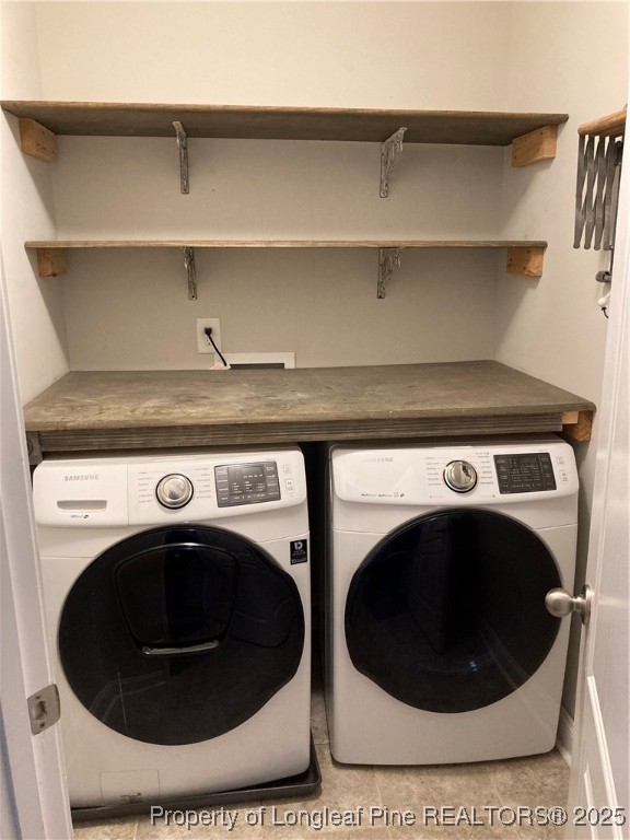270 Stonebriar Avenue Raeford, NC 28376 - Photo 22 of 26 a close up view of washer and dryer