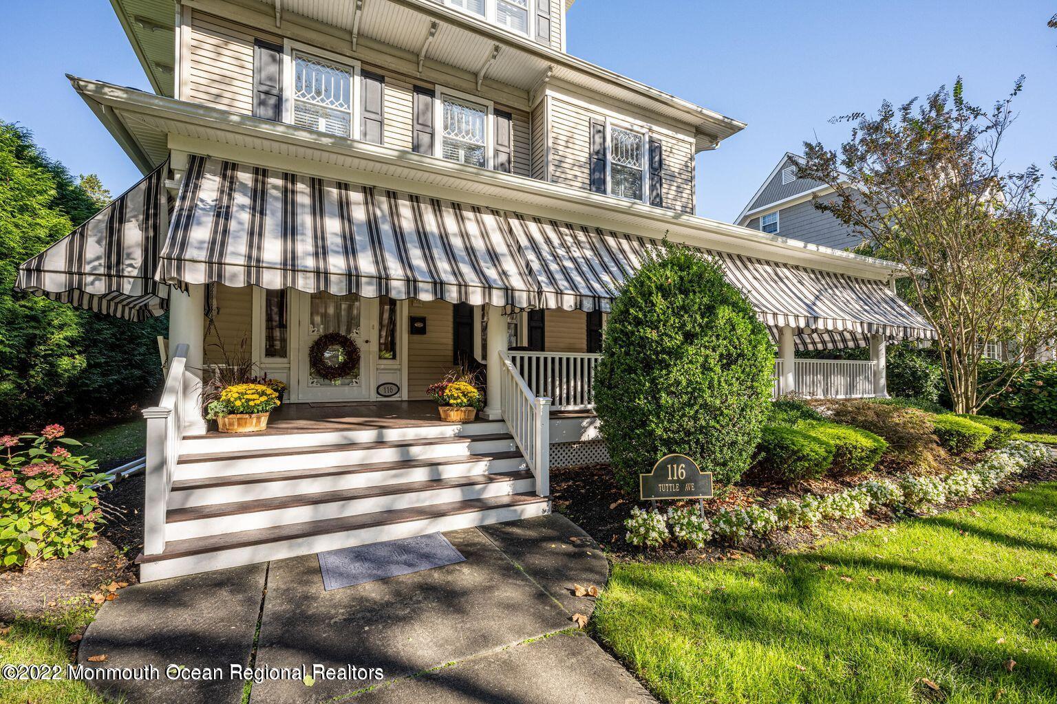 116 Tuttle Avenue Spring Lake, NJ 07762 - Photo 2 of 45 a view of a building with a garden