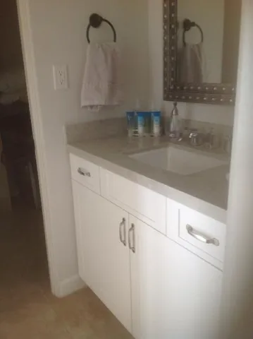 a close view of a sink