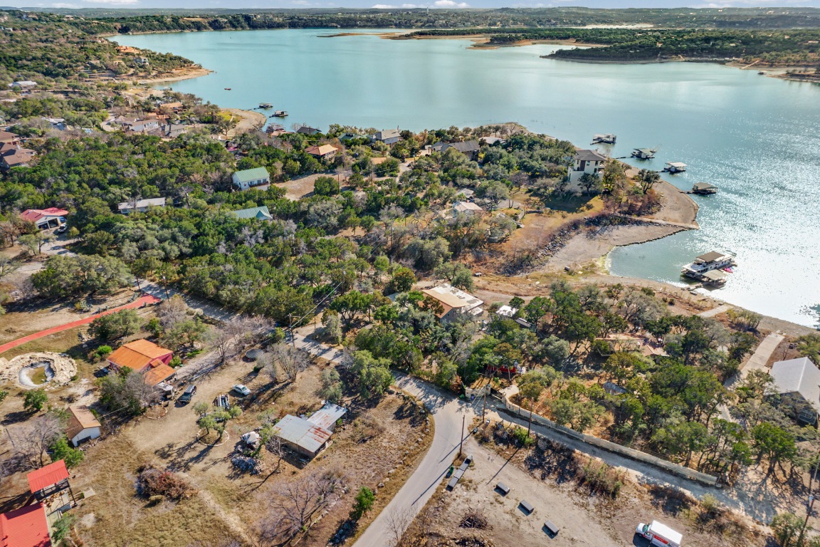 17019 Rocky Ridge Road Austin, TX 78734 - Photo 35 of 37 an aerial view of a houses with a lake view