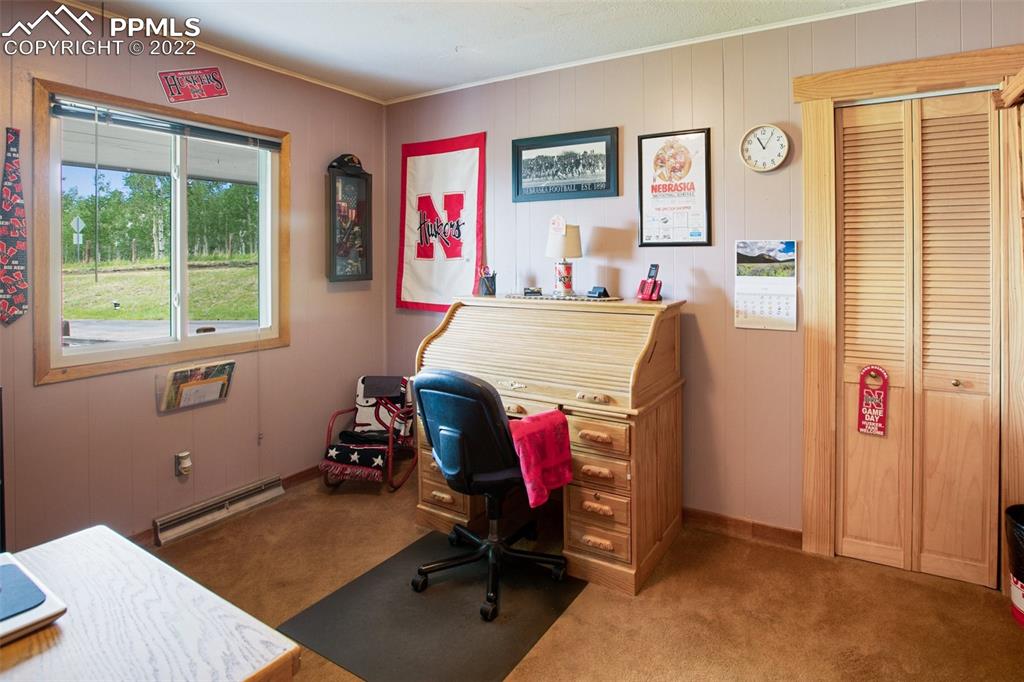 12 Ridge Drive Divide, CO 80814 - Photo 18 of 49 a bed room with a bed and a window
