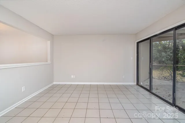 a view of a room with window