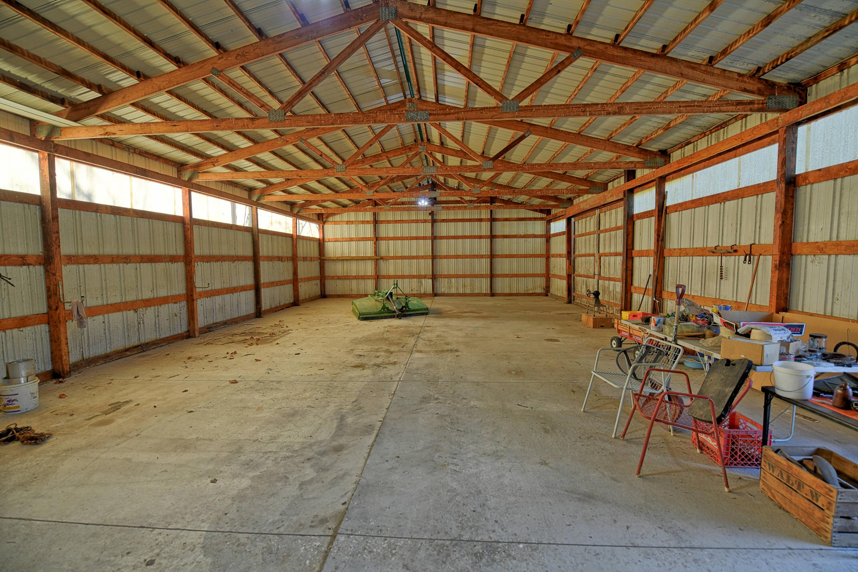 15027 West Cutler Road Eagle, MI 48822 - Photo 45 of 65 back pole barn