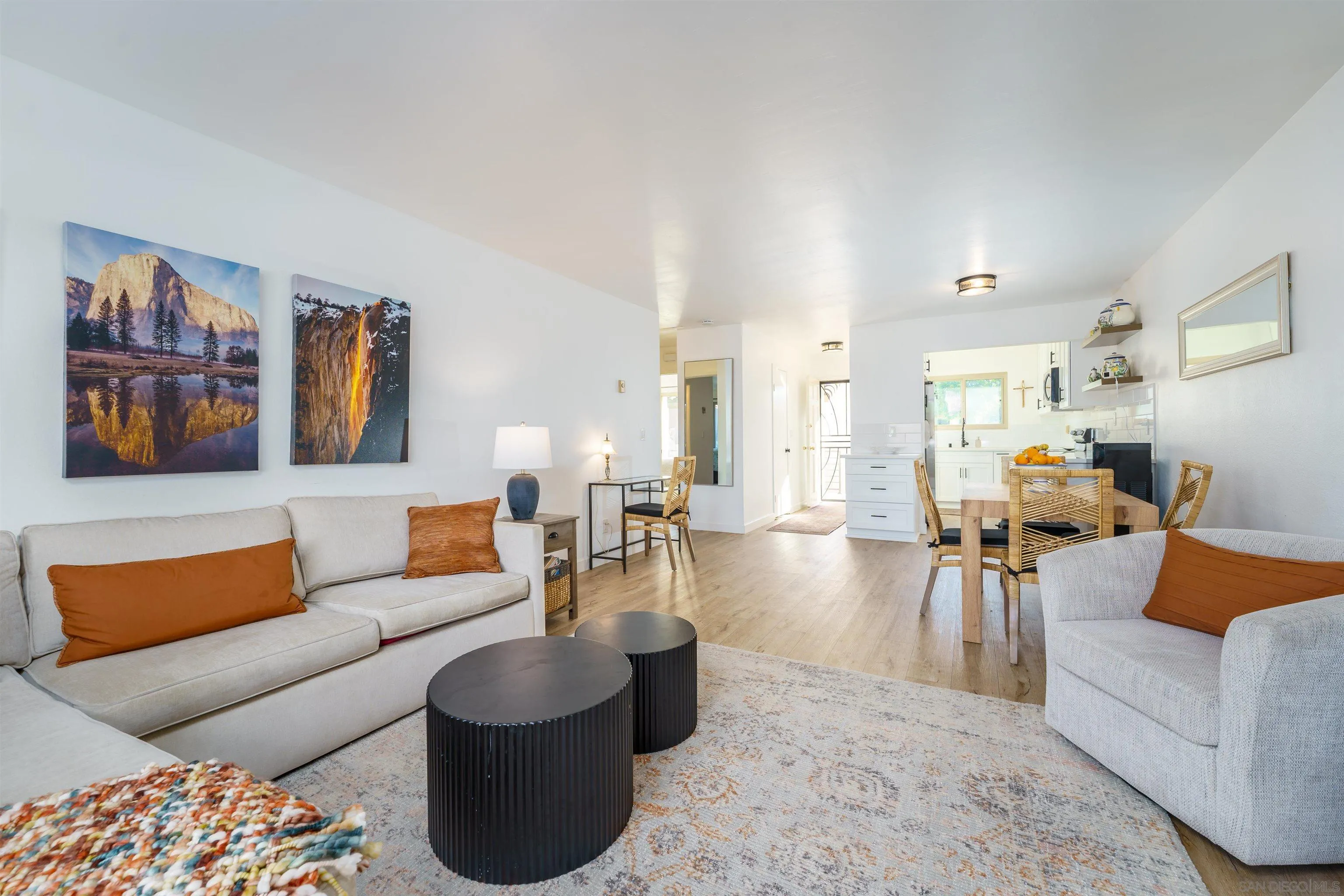 346 Abington Road Encinitas, CA 92024 - Photo 16 of 33 a living room with furniture and a painting on the wall