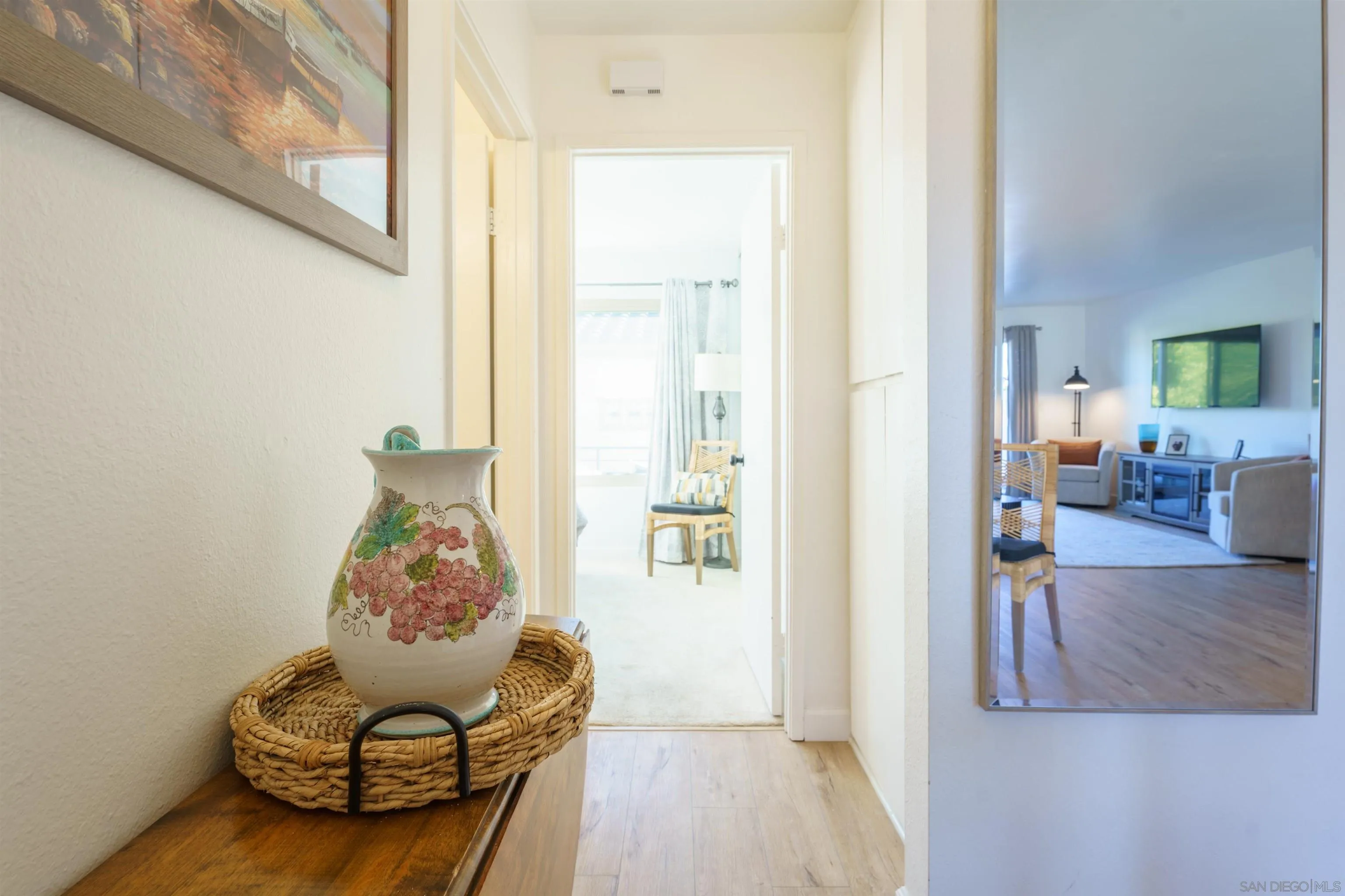 346 Abington Road Encinitas, CA 92024 - Photo 33 of 33 a living room with furniture and a wooden floor
