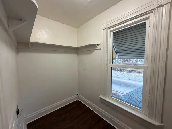 a view of empty room