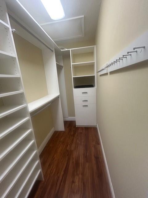 2821 Southeast 5th Circle Boynton Beach, FL 33435 - Photo 17 of 38 a view of walk in closet with empty racks