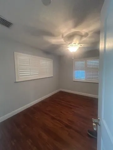 a close view of closet