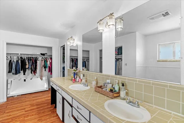 a bathroom with a shower and a toilet